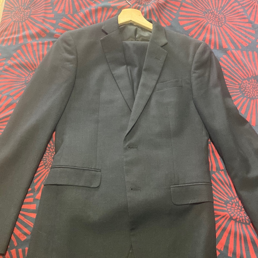 Beautiful dark grey suit, perfect for teenagers